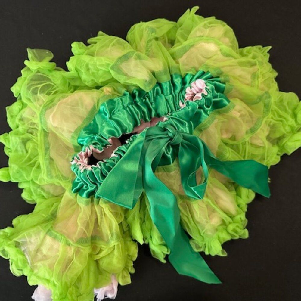 Green & Pink Petti Skirt  GRNPETI  6 months - 2 years  NWT Boutique